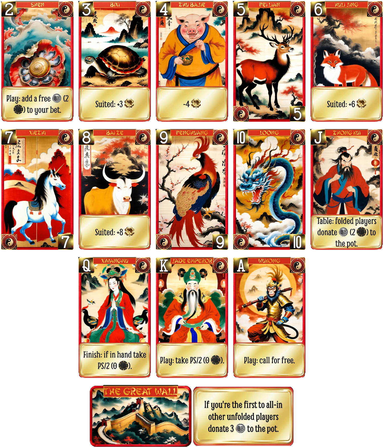 China cards