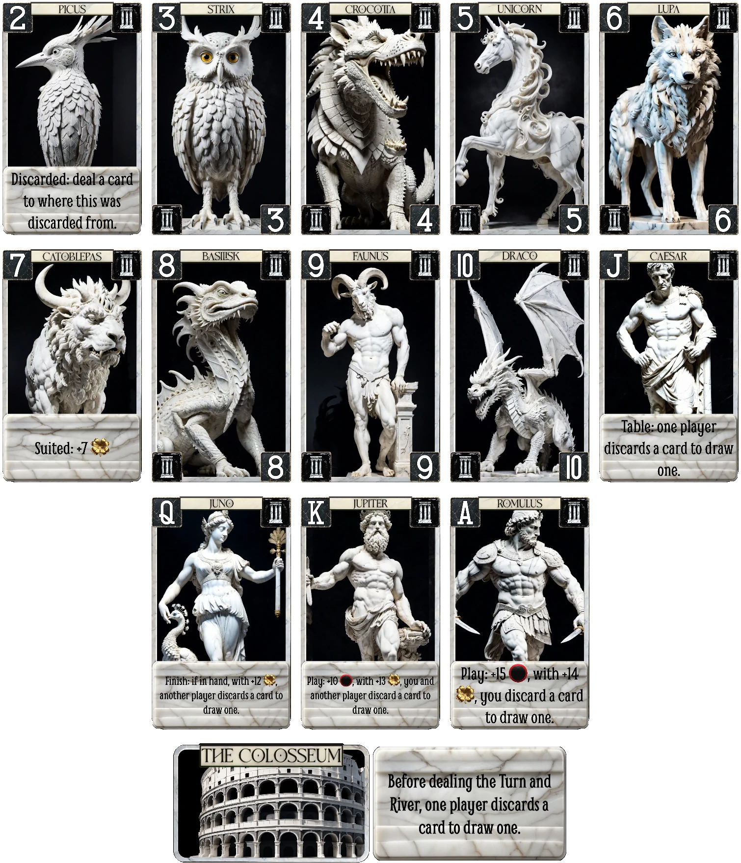 Roman cards